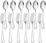 Set of 12, Stainless Steel Dinner F