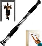 Adjustable Pull Up Bar for Doorway - Gym Workout Equipment Internal Door Strength Training Upper Arms Chin Up - Heavy Duty Abs Upper Body Fitness Equipment for Home Indoor Gym