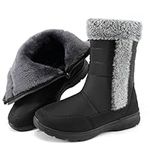 FUDYNMALC Snow Boots for Women Wint