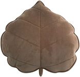 Teieas 3D Leaf Shaped Throw Pillows Plant Pillow Novelty Plush Cushion Backrest Pillow Home Decoration for Car, Bedroom, Sofa, Couch, Living Room