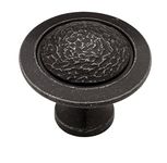 Brainerd PBF572Y-PEW-C 38mm Detailed Rough and Smooth Knob