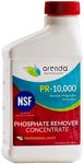 Orenda PR-10000 Removes Phosphates On Contact, Pool and Spa Phosphate Remover Concentrate, 1/2 Pint