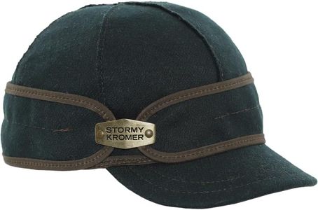 Stormy Kromer The Woodlands Cap Size 7 5/8 Blue Spruce