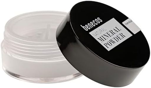 Benecos - natural beauty 94472 polvere minerale - sciolto - opacizzante - senza talco - vegano - traslucido