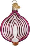 Old World Christmas Red Onion Glass Blown Ornament for Christmas Tree