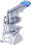 Trailer Coupler Latch with Chain Fits 2'' 5000Lbs Zinc-Plated