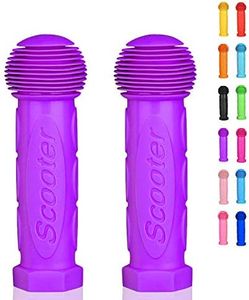 OTFAITP Scooter Grip Handlebar 1 Pair Bicycle Grip Fit for 2-3-4 Wheels Kid Kick Scooters,Children Bike,Rocking car,Drifting Scooter,Swing Scooter,Push Cart (Purple)