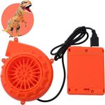 Costume Fan Orange Mini Blower Fan 