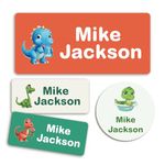 152 Personalized Daycare Labels with Name,Custom Waterproof Name Stickers,No Iron Name Stickers for Clothing Tags,Water Bottles,School Supplies,Personalized Name Stickers Labels for Clothes,Lunch Box