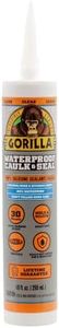 Gorilla 8050002 Clear Silicone Sealant, 1-Pack