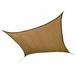 ShelterLogic Square Sun Shade Sail, 12-Feet, Sand