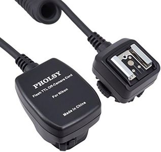 PHOLSY I-TTL-Off-Camera Flash Sync Cord for Nikon DSLR - 6.5' (2 m) Replaces Nikon SC-28