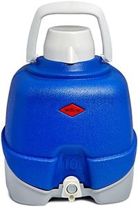 Decor Cooler Jug with Tap, 10 Litre Capacity, Blue, 28 x 28cm (10L)