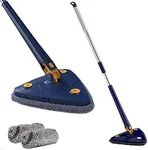 360° Rotatable Adjustable Cleaning Mop, Wall Mop Wall Cleaner with Automatic Water Squeezing Function