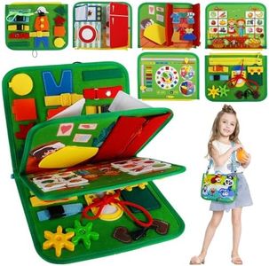 Busy Board per Bambini, Busy Board Giochi Montessori 2 3 4 5 Anni Bambina, Giochi Educativi Tabellone Attivitài, Quiet Book, Pannello Sensoriale Bambini Montessori Regalo Bambino