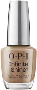 OPI Infinite Shine, up to 11 days of gel-like wear and shine, Chip, stain, and scratch resistant, Vegan formula, Livin' La Vida Mocha 15ml