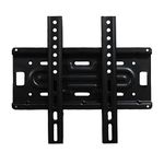 Universal Fixed Wall Mount Bracket LCD/LED/Monitor/Smart TV Stand for 14 inch to 42 inch (10 Inch, Black) Tv Stand Fixed Led Tv Wall Mount Led Tv Bracket with VESA Size 100x100mm and 200x200mm.