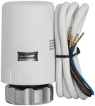 WiseWater 4 Wire Electric Thermal Actuator 24V Normally Closed Thermal Actuator M30x1.5 Thread for Zone Valves PEX Rdiant Manifold Floor Heating manifold in Underfloor Heating System