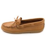 Minnetonka Men's Moosehide Classic Moccasin Brown Size: 9.5