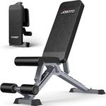 JOROTO MD60 Adjustable Weight Bench - 800 Pounds Capacity Workout Bench Strength Training Benches for Full Body Bench Press