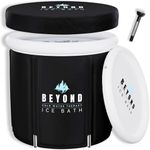 Beyond Ice Bath - Cold Water Therapy | Portable & Inflatable Ice Bath Tub | Cold Plunge Tub for Athletes & Adults Recovery | Bathtub for Outdoor Use | Perfect Ice Barrel for Wim Hof Enthusiasts