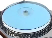 Acrylic Turntable Mat-Platter Vinyl Slipmat for 12 Inches LP Players-Reduced Noise & Improves Sound Quality & Provides Tighter Bass-Anti Static Record Player Mat.