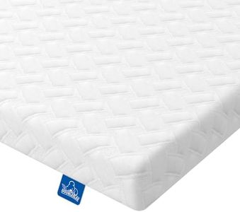 Doubleslee 7cm Mattress Topper Kingsize Bed, Gel Memory Foam Bed Topper with Breathable Washable Cover, Orthopedic 5ft Mattress Topper, OEKO-TEX and CertiPUR-US Certified (king (150x200x7cm))