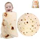 mermaker Burritos Tortilla Throw Bl