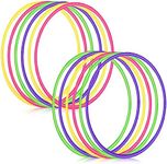 Libima 16 Pcs Toy Color Hoop for Ki