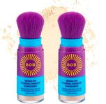 BOB KIDS SPF 30 Brush On Mineral Powder Sunscreen, Broad Spectrum Protection, Water Resistant 80 Mins, Fragrance Free, Easy to Apply for Kids & Babies, Mfg in USA, 2-Pack