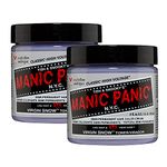 Manic Panic Semi-Permanent Hair Color 4 Ounce (Pack of 2) (Virgin Snow)