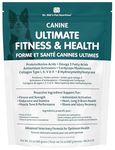 Dr. Bill’s Canine Ultimate Fitness & Health Vitamins for Dogs | Multivitamin for Dogs w/Coenzyme Q-10, Vitamin E, Vitamin D-3, Biotin, Folic Acid, Hyaluronic Acid Dog Vitamins and Supplements 680g