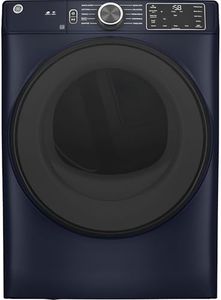 GE Appliances GFD55ESPRRS — 7.8 cu. ft. Smart Electric Front Load Dryer in Sapphire Blue, Wi‑Fi Connectivity
