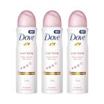 Dove Female Eventone Floral Scent Liquid Deodorant, 150 Ml (Pack Of 3)
