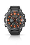 Sekonda Men's Digital Watch with Black Dial Digital Display and Grey Plastic Strap 1037.05