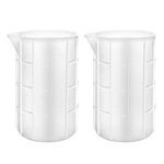 700ml Extra Large Silicone Measuring Cups, Gartful Resin Mixing Cups for Epoxy, Jewelry Casting Molds, Acrylic Paint Pouring, Nonstick Reusable Craft Measuring Cups, 23 oz, Set of 2