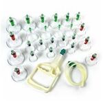 12 / 24 Cups Medical Chinese Vacuum Cupping Body Massage Therapy Healthy Suction