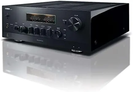 Yamaha Audio Yamaha R-N2000A Hi-Fi Network Receiver with Streaming, Phono and DAC – Black