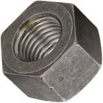 Steel Heavy Hex Nut, Plain Finish,
