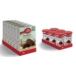 Betty Crocker Gluten Free Chocolate Fudge Brownie(Pack of 6) & Chocolate Fudge Icing 400g (Pack of 6)