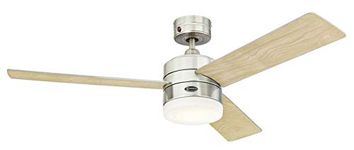 Westinghouse Lighting 7205514 Ceiling Fan Alta Vista 52" Stainless Steel