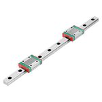 Linear Guide Rail, 1pc 250mm MGN12 Miniature Linear Rail Guide Rail 12mm Width + 2pcs MGN12B Slide Blocks