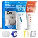Tub Repair Kit White, Tub Chip and 