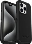 OtterBox iPhone 15 Pro Max Defender Series XT Case with MagSafe, Screenless, Rugged - Non-Retail Packaging - Black