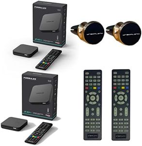 Package of 2 - Formuler Z10 SE Android 10 Single Band WiFi 2GB Ram 4GB ROM 4K + Extra Magnetic Car Mount + Extra Luminous Remote Control Pack of 2