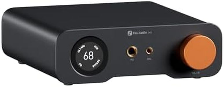 Fosi Audio ZH3 DAC Headphone Amp, Fully Balanced Preamp with AKM4493SEQ XMOS XU316 PCM 768kHz for Amplifiers, USB/Optical/COAX/RCA/12V Trigger Input, XLR/RCA/4.4mm/6.35mm Output with Remote