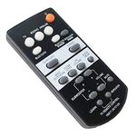 Replacement Remote Control for Yamaha YAS-203 YAS-108 ATS-1080 ATS-1030 YAS-105 YAS-106 YAS-207 Sound Bar