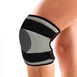 ADDMAX Adjustable Heating Knee Pads Orthopedic Electric Heat Belt Knee Support Brace Arthritis Muscle Joint Pain Relief Belt (Free Size)