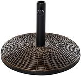 Outsunny 55 lbs Market Umbrella Bas