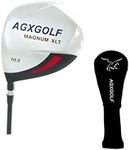 AGXGOLF Men's Magnum Edition 460cc Driver Left Hand Regular Length: Forged 7075 Head with Graphite Shaft; Built in USA